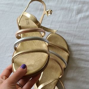 MICHAEL KORS- Womens 7.5 strappy sandal